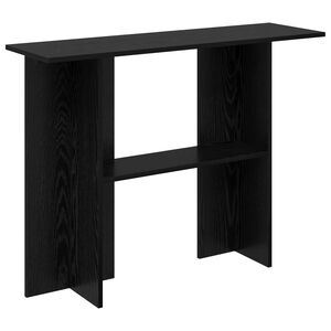 vidaXL Konsolinis stalas Juodojo ąžuolo 100 x 30 x 75 cm