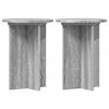vidaXL Augalų stovas 2 pcs Pilka sonoma ąžuolo &Oslash;29,5 x 40 cm