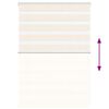 vidaXL zebrinės žaliuzės 110x100 cm audinio plotis 105,9cm poliesteris