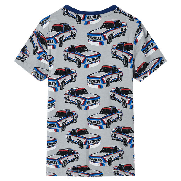 Vaikiška pižama trumpomis rankovėmis, pilkos spalvos, 140 dydžio