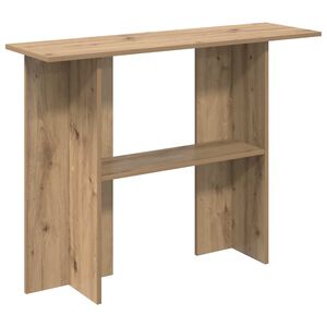 vidaXL Konsolinis stalas Artisano ąžuolo 100 x 30 x 75 cm