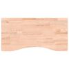 vidaXL Ra&scaron;omojo stalo stalvir&scaron;is, 80x(36&ndash;40)x2,5cm, bukmedžio masyvas