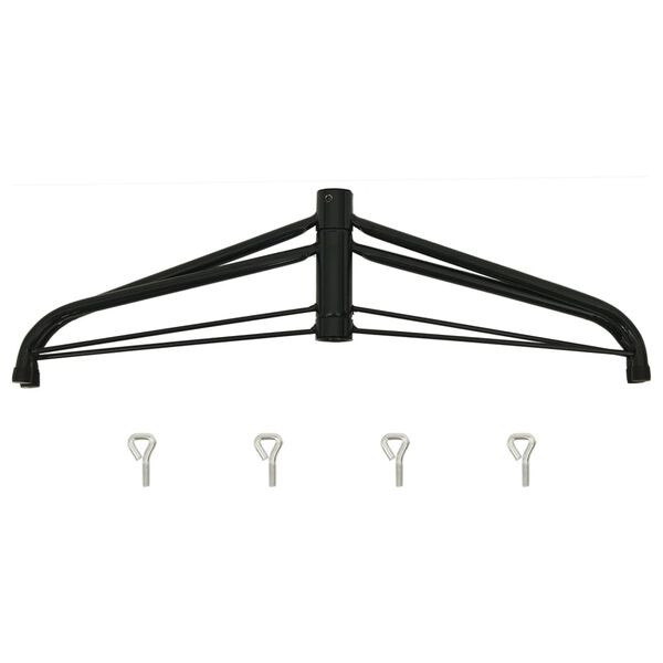 vidaXL Kalėdų eglutės stovas, 80x80x17cm