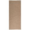 vidaXL Vidaus ir lauko kilimas AGIRA Natūrali 200 x 80 cm Poliesteris