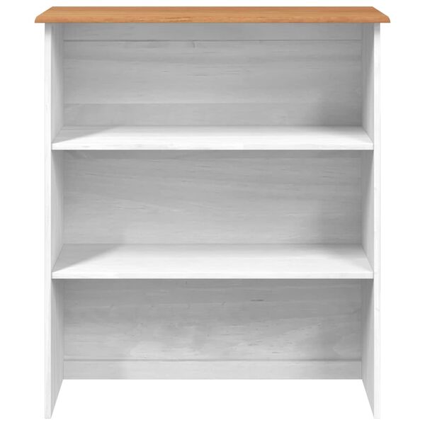 vidaXL Narvas ASKIM Balta 91 x 30 x 104 cm Pušies masyvas