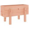 vidaXL Sodo lovelis, 62x30x38cm, douglas eglės medienos masyvas