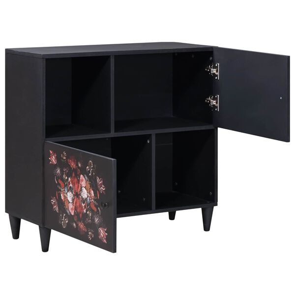 vidaXL Saugojimo spintos su saugykla Įvairiaspalvis 80 x 33,5 x 75 cm