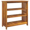 vidaXL Sodo Spinta Natūrali 90 x 40 x 90cm Kietos akacijos mediena