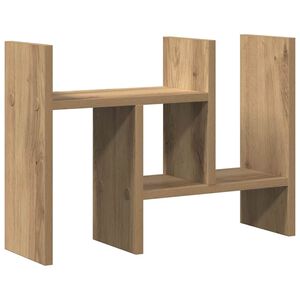 vidaXL Darbo stalo organizatorius Artisano ąžuolo 50 x 15,5 x 35,5 cm