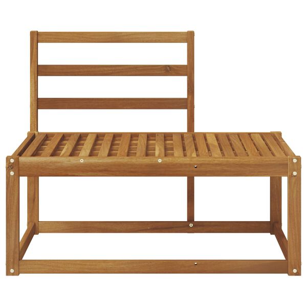 vidaXL Lauko galinė sofa Natūrali 91 x 63 x 73 cm