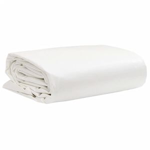 vidaXL Tentas, baltos spalvos, 3x3m, 650g/m&sup2;