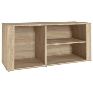 vidaXL Spintelė batams, ąžuolo spalvos, 100x35x45cm, apdirbta mediena