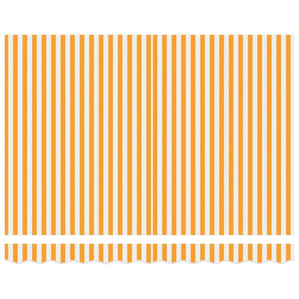 vidaXL I&scaron;traukiama markizė Geltona ir balta 300 x 250 cm