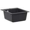 vidaXL Virtuvinė kriauklė su vienu dubeniu Granitas 42.5 x 50 x 31 cm