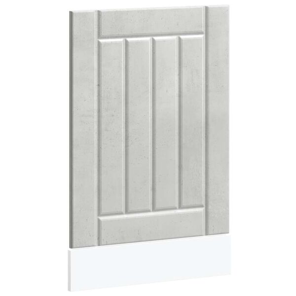 vidaXL indaplovės skydelis "Lucca" Betoninis pilkas inžinierinis medis