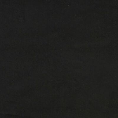 vidaXL Suoliukas, juodos spalvos, 81,5x41x49cm, aksomas