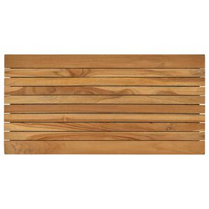 vidaXL Stalo vir&scaron;us 80 x 40 x 3,5 cm Stačiakampio Kieto teka medžio