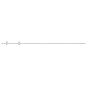 vidaXL Stumdomų spintelės durelių rinkinys, baltas, 183cm, plienas