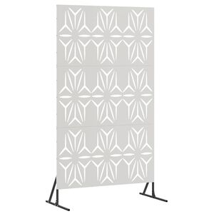 vidaXL Privatumo žaliuzės 100 x 50 x 180 cm Nerūdijantis plienas