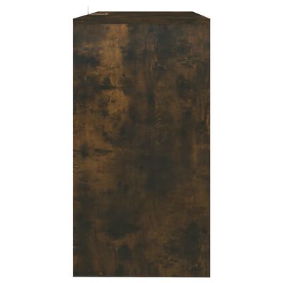 vidaXL Konsolinis staliukas, dūminio ąžuolo spalvos, 89x41x76,5cm, MDP
