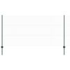 vidaXL Hexagonal Fence with Post 50 x 1,2 m PVC dengtas plienas Žalia