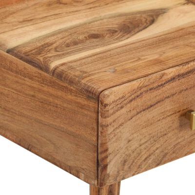 vidaXL Kavos staliukas, 70x60x42cm, akacijos medienos masyvas