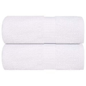 vidaXL Skalbimo rank&scaron;luosčiai FROGN, 2 vnt., balti, 15 x 21 cm, 360 g/m&sup2;