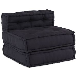 vidaXL Modulinė sofa, antracito spalvos, 70x70x54 cm, audinys