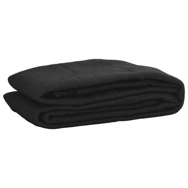 vidaXL Tinklas priekabai, juodos spalvos, 2,5x4 m, HDPE