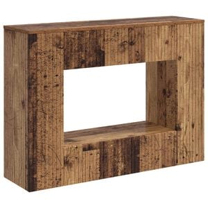vidaXL Konsolinis stalas Senas medis 101 x 29 x 74 cm Dirbtinė mediena