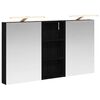 vidaXL Vonios spintos komplektas su lentyna 3 pcs 110 x 10,5 x 60,5 cm