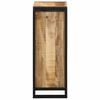 vidaXL Naktinis stalelis Ruda 40 x 30 x 80 cm Mango medienos masyvas