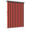 vidaXL Roletas Oranžinė ir ruda 200 x 250 cm Audinys ir aliuminis