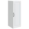 vidaXL Prie sienos montuojama spinta 33 x 34,5 x 90 cm Balta