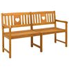 vidaXL Lauko suolas 4 -vietis 150 x 56 x 90 cm Kietos akacijos mediena