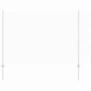 vidaXL Hexagonal Fence with Post 25 x 1,6 m Galvanizuotas plienas