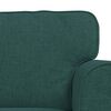 vidaXL Sofa 2 pcs Tamsiai žalia 215 x 82 x 80 cm audinys
