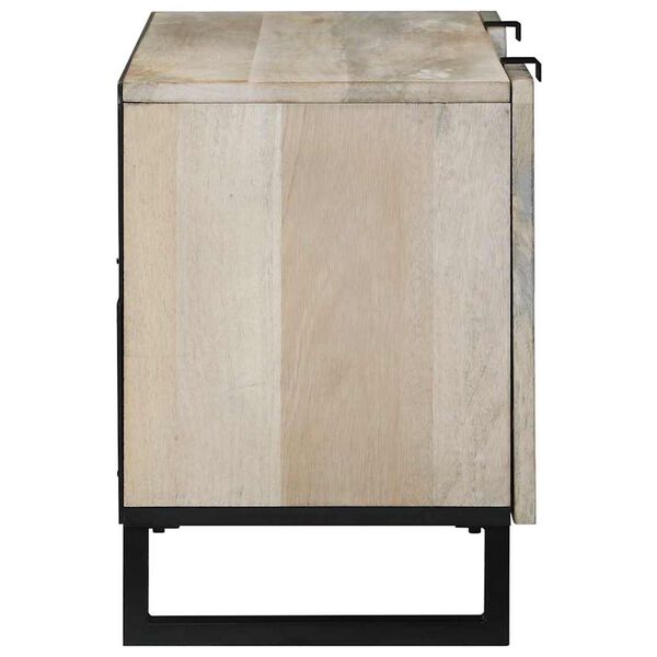 vidaXL TV vienetai Balta 105 x 33 x 46 cm Apdirbta mediena