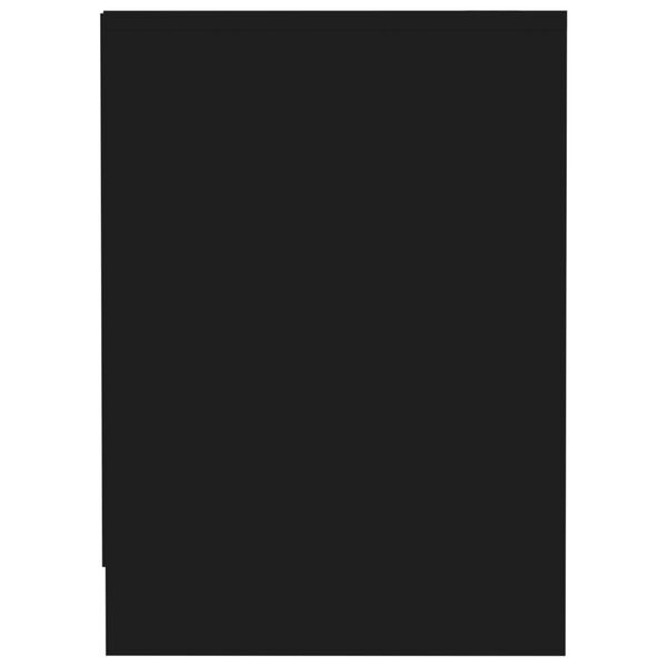 vidaXL Televizoriaus spintelė, juoda, 102x37,5x52,5cm, mediena