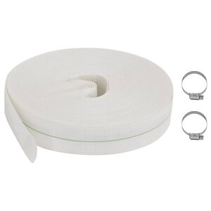 vidaXL Plok&scaron;čia žarna, 25m, 1", PE