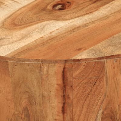 vidaXL Kavos staliukas, 52x30cm, akacijos medienos masyvas