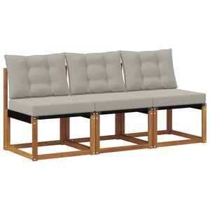 vidaXL 3 Vienetas Lauko vidurinė sofa