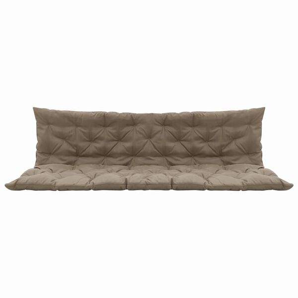 vidaXL Pagalvė sodo sūpynėms, taupe spalvos, 200cm, audinys