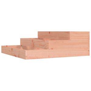 vidaXL Lovelis, 78x78x27cm, douglas eglės medienos masyvas