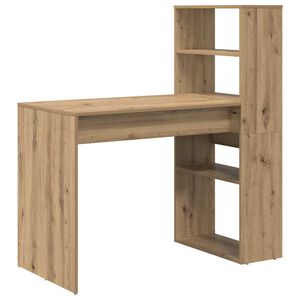 vidaXL Stalas Amatininkų ąžuolas Apdirbta mediena 113 x 54 x 120 cm