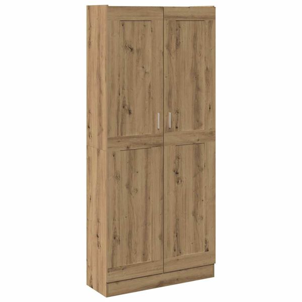 vidaXL Highboard Artisan ąžuolas 82,5x30,5x185 cm inžinerinė mediena