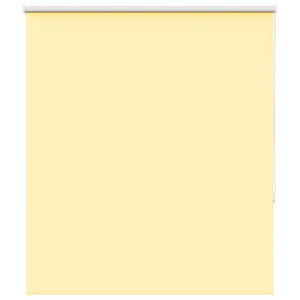 vidaXL Roletas, neper&scaron;lampamas, geltonas, 135x175 cm, audinys, plotis 131,6 cm, poliesteris