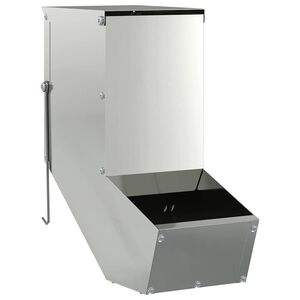 vidaXL Triu&scaron;ių &scaron;ėrimo priemonė Sidabro 12,5 x 26 x 28,5 cm