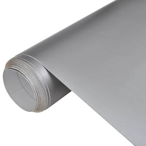 vidaXL Automobilio plėvelės, 2vnt., sidabrinės, 100x150cm+50x150cm