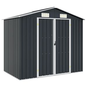 vidaXL Sodo pa&scaron;iūrė, antracito, 205x129x183cm, galvanizuotas plienas